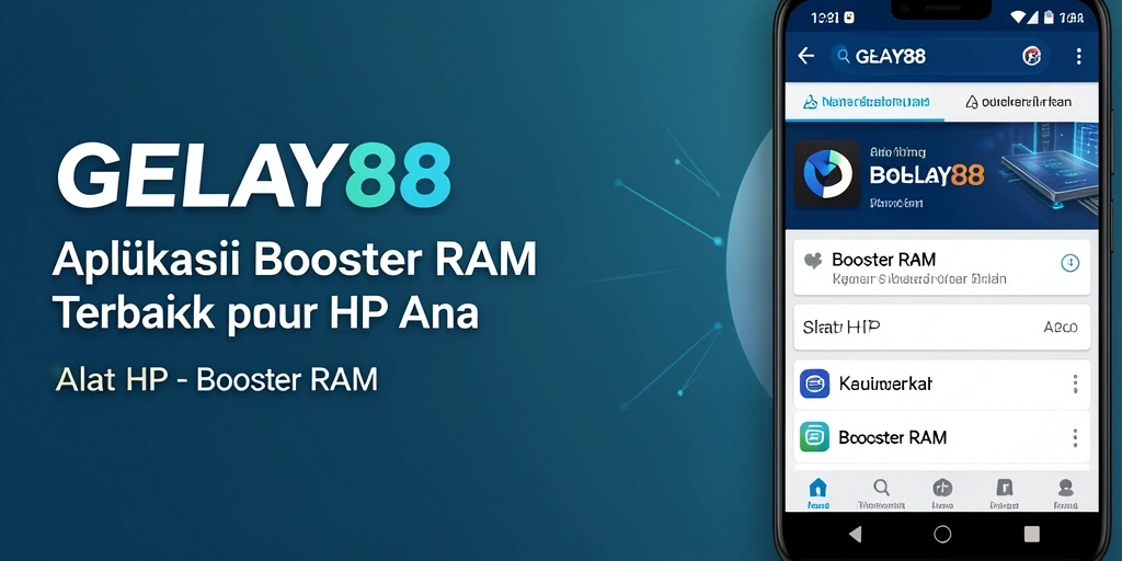 Antarmuka aplikasi GELAY88 yang sederhana dan fungsional.